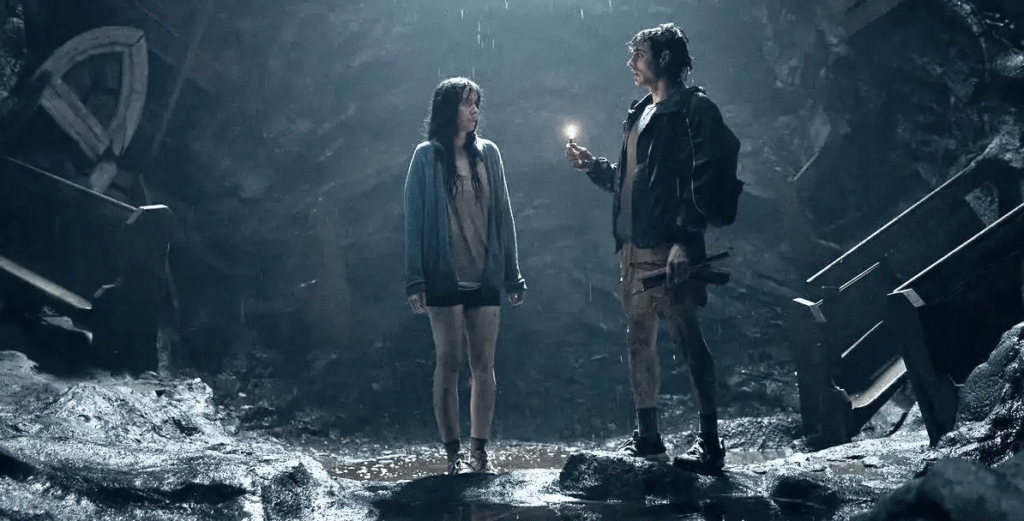 Ali sunbury and Michael fell in a pit.